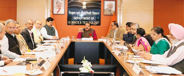 Union Minister Dr Jitendra Singh says, a massive Public Outreach Program will be launched soon to popularize contemporary India's 9 top science stories rolled out through different Science Ministries and Departments