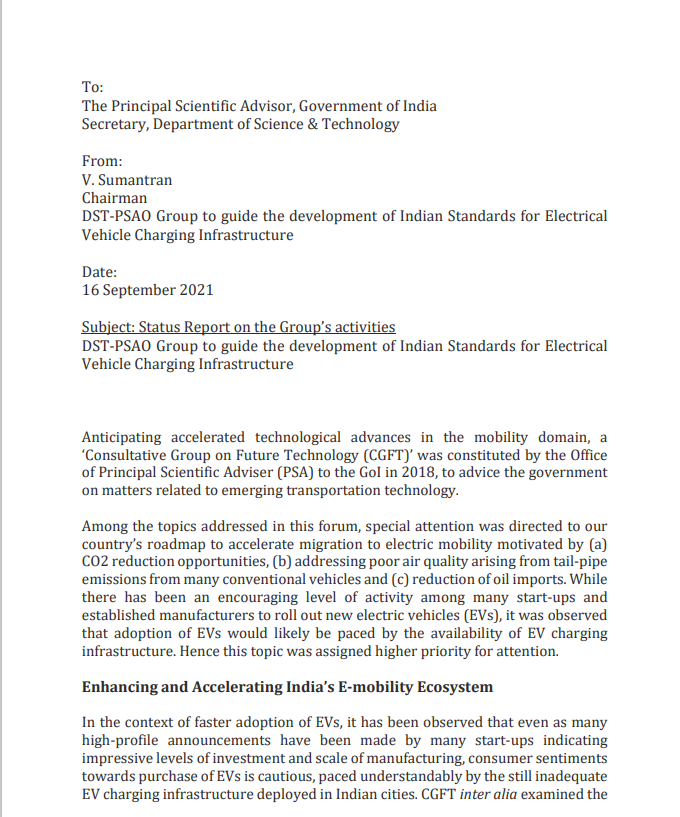 e-Mobility CGFT Report